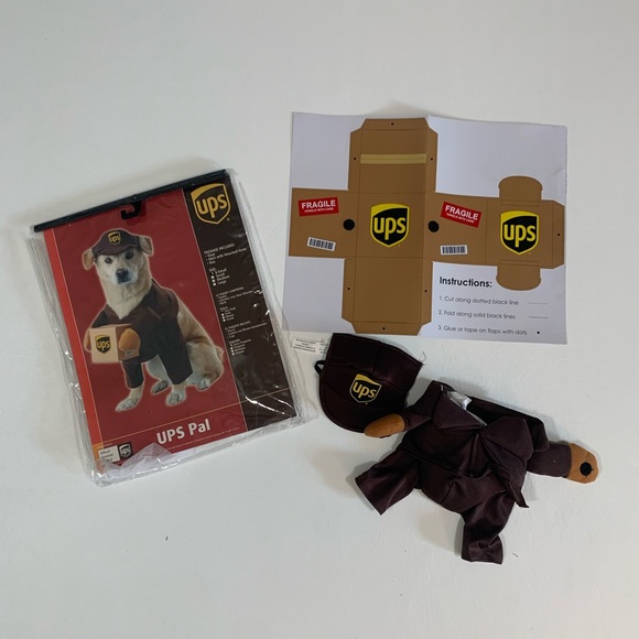 🍀3/$25 UPS Dog XS Costume